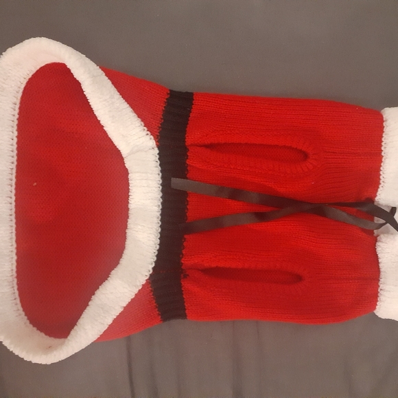 Santa Sweater for Small Dogs - Picture 2 of 5